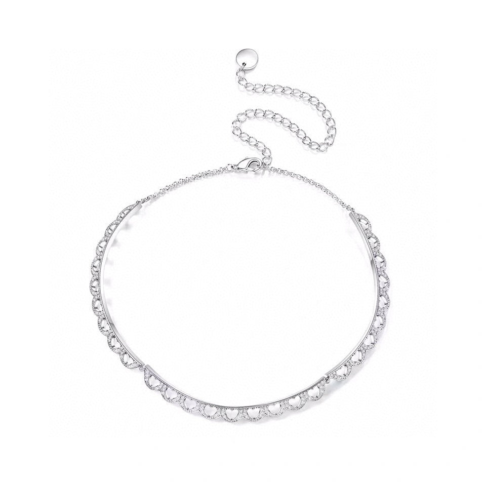Heart Lace Choker