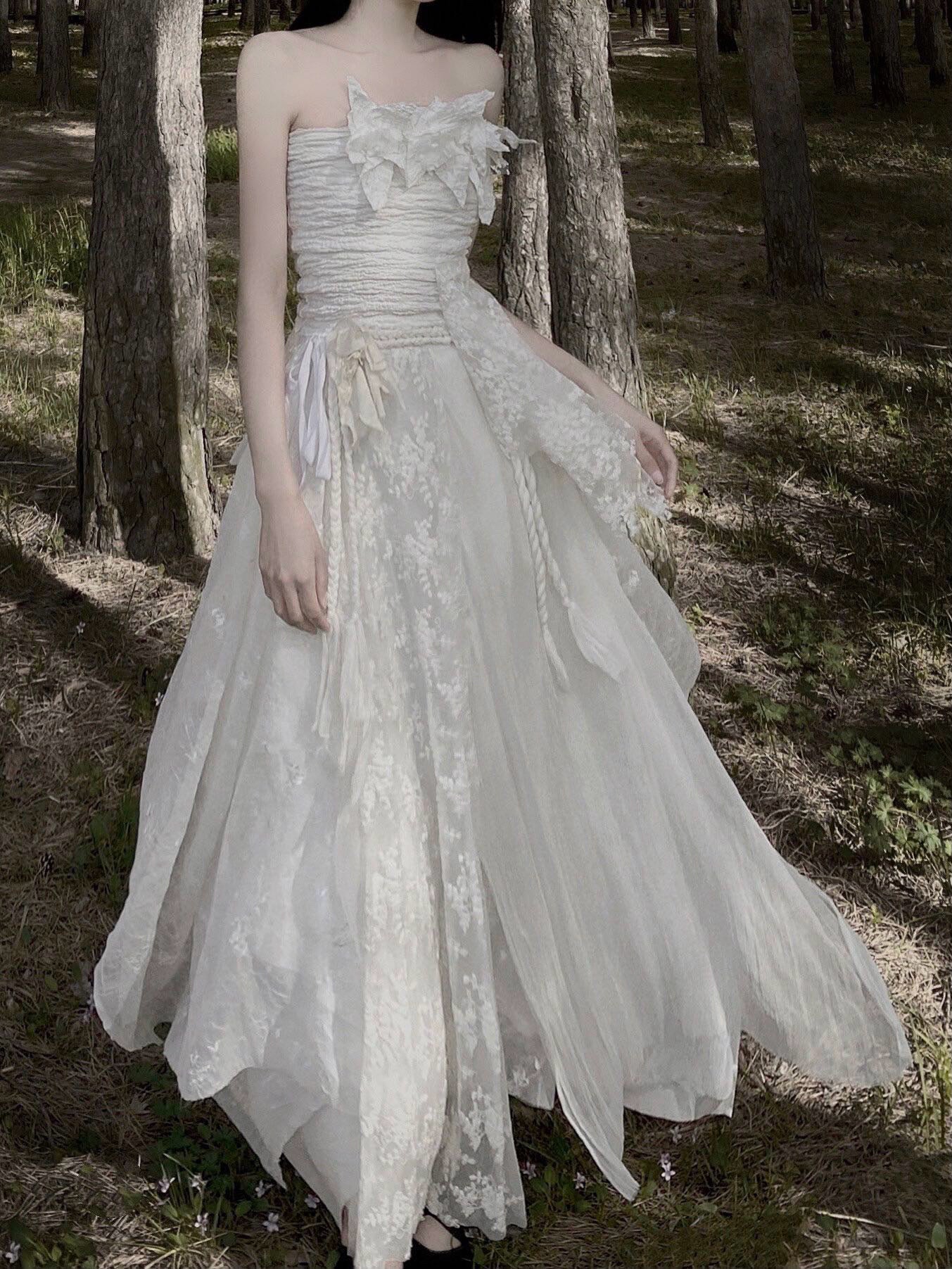 White Lace Fairy Set