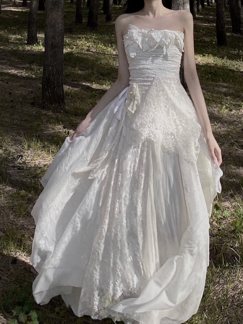 White Lace Fairy Set