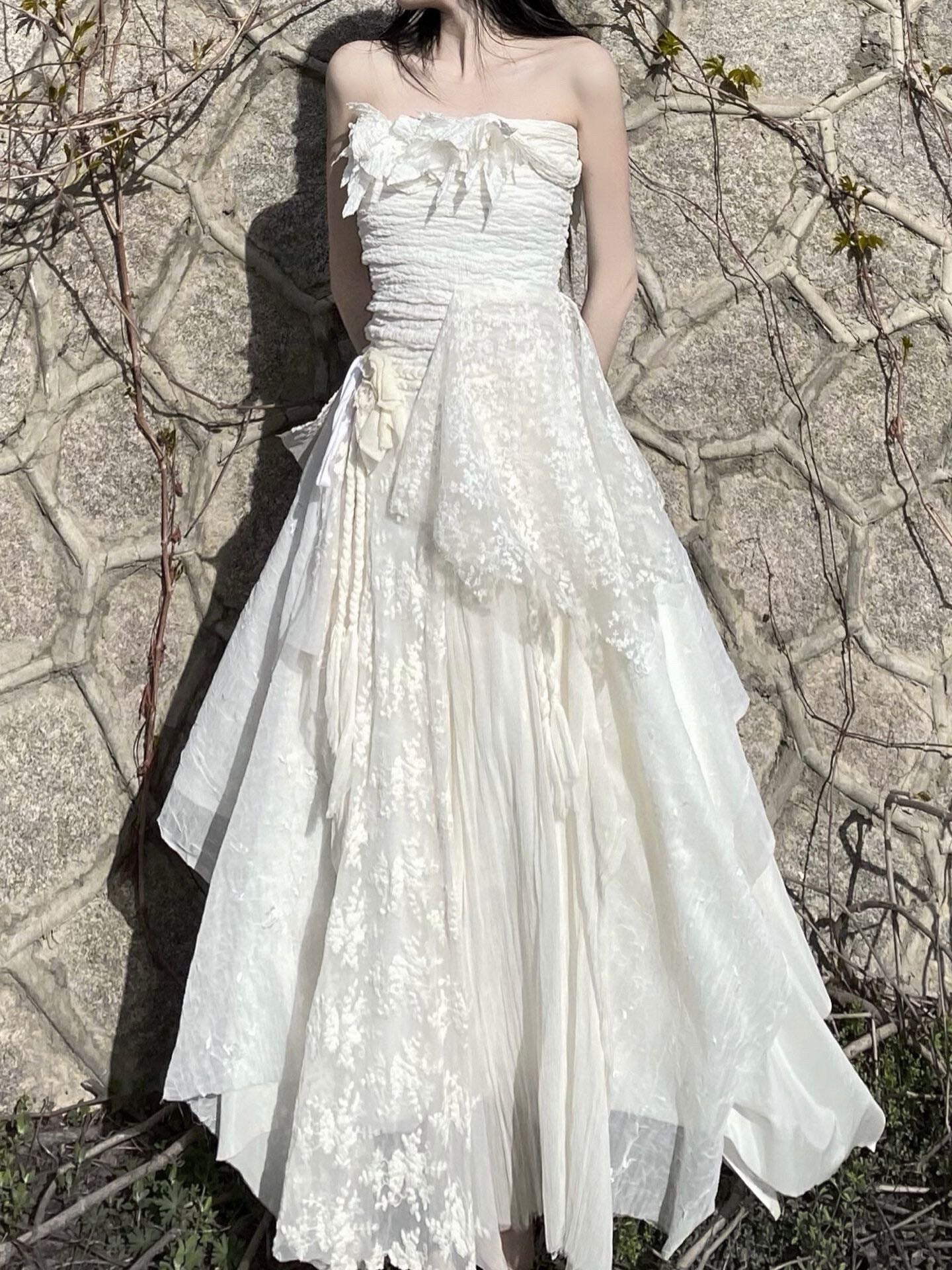 White Lace Fairy Set