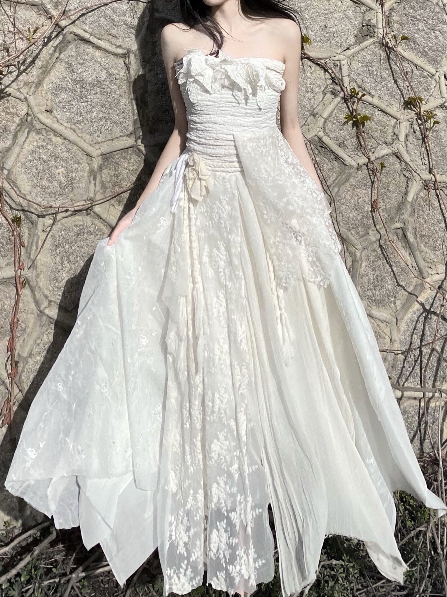 White Lace Fairy Set