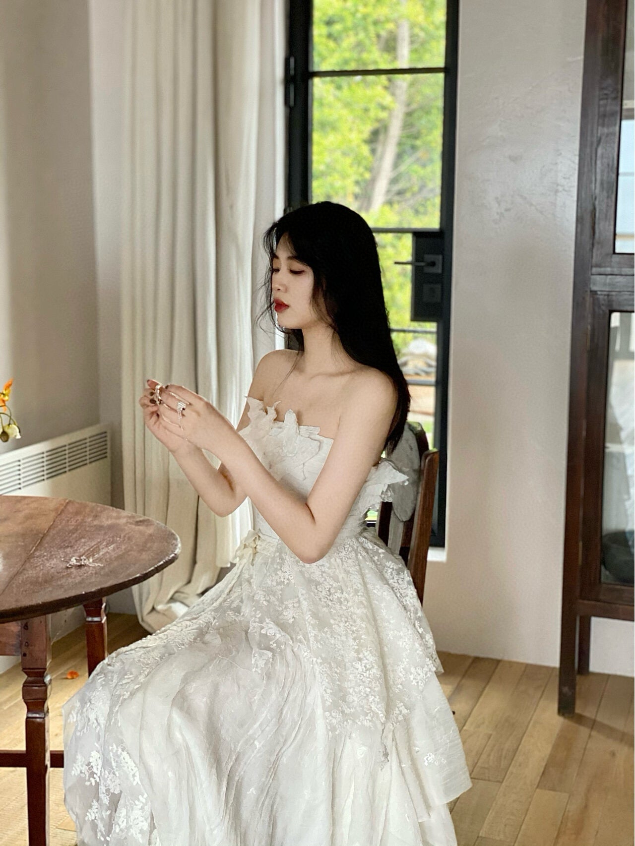 White Lace Fairy Set