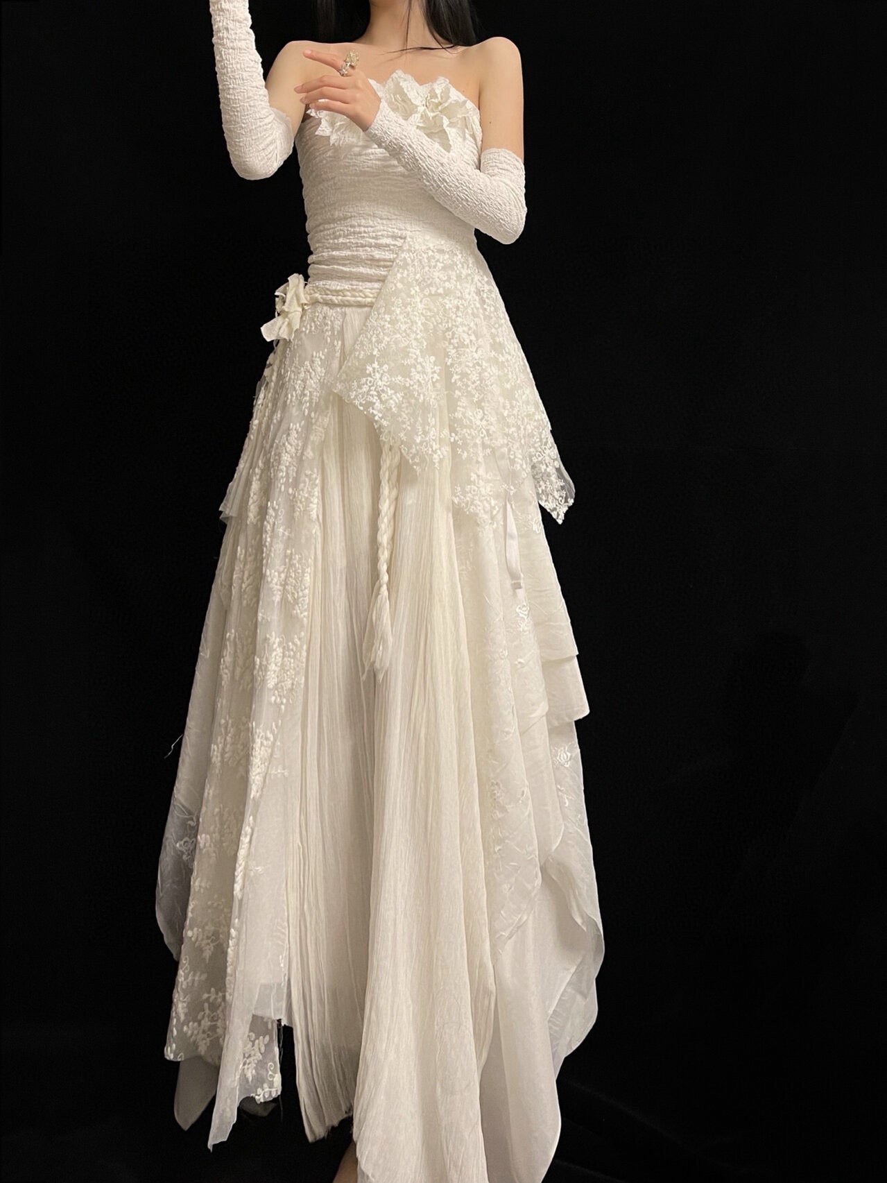 White Lace Fairy Set