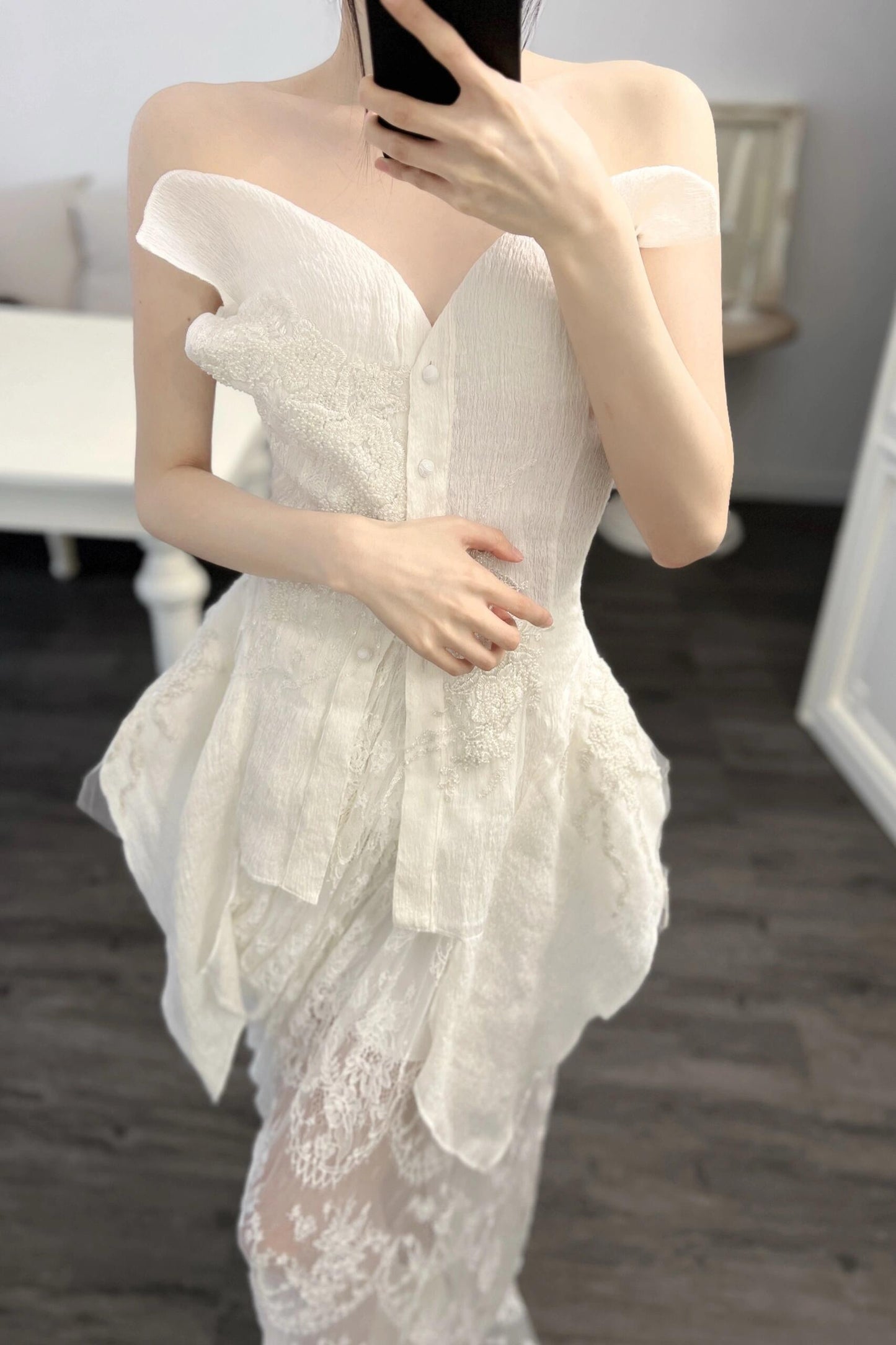 Pearl White Set