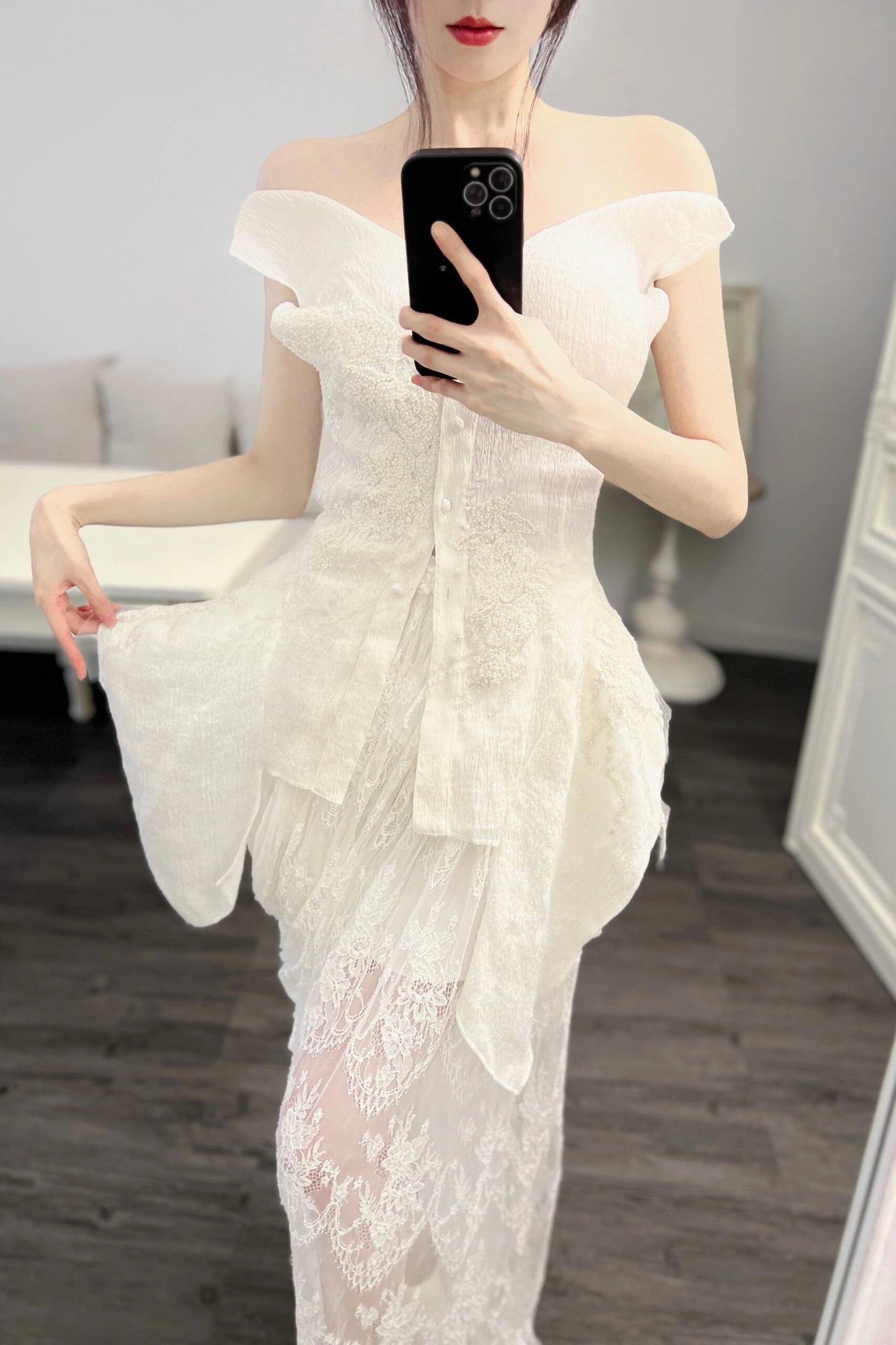 Pearl White Set