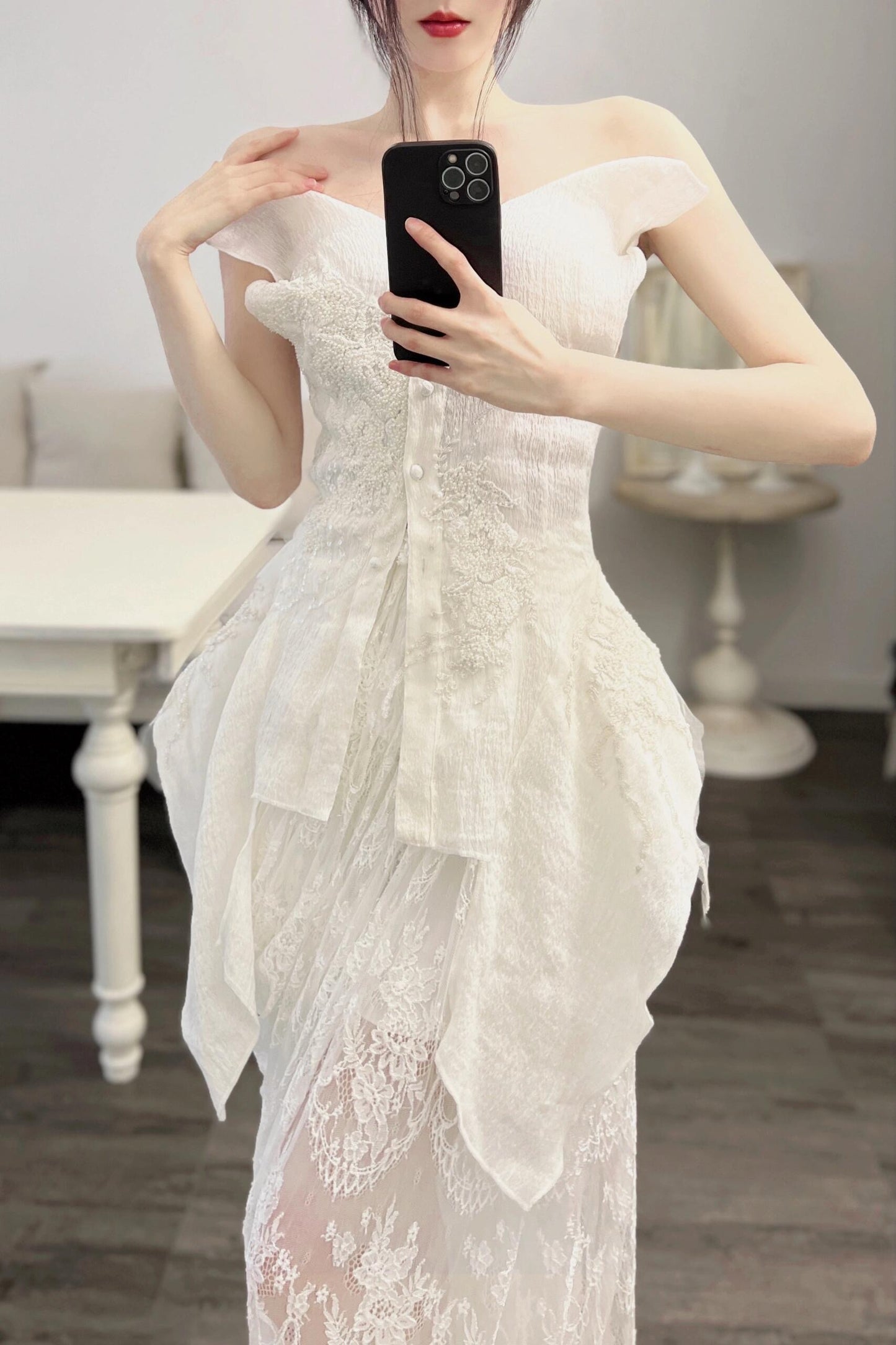 Pearl White Set