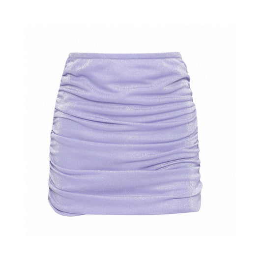 Purple Glitter Skirt