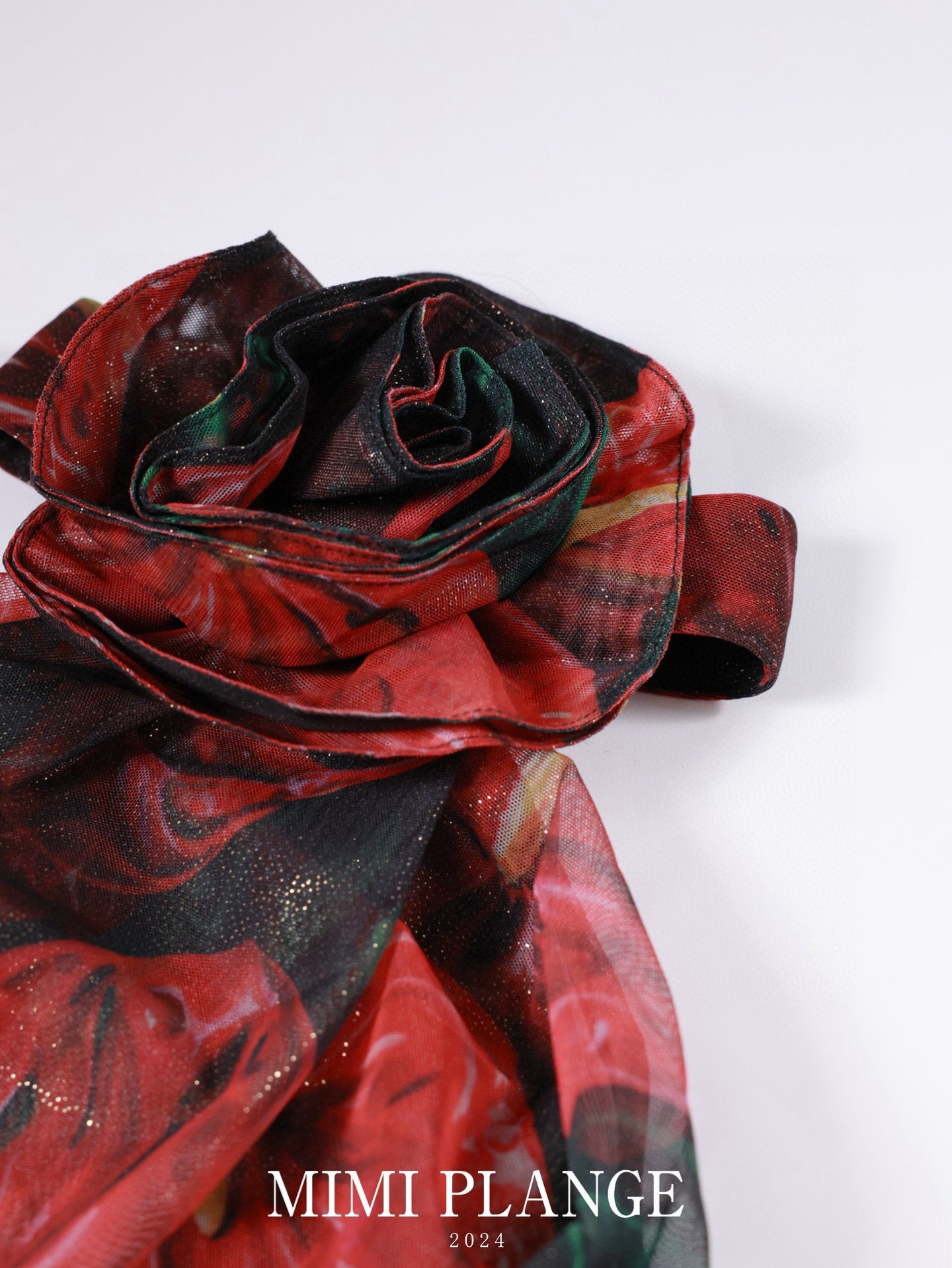 3D Floral Halter Dress