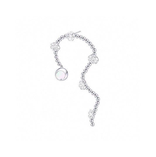 Irregular Flower Stud Earring (Single)