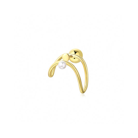 Heart Outline Ear Cuff (Single)