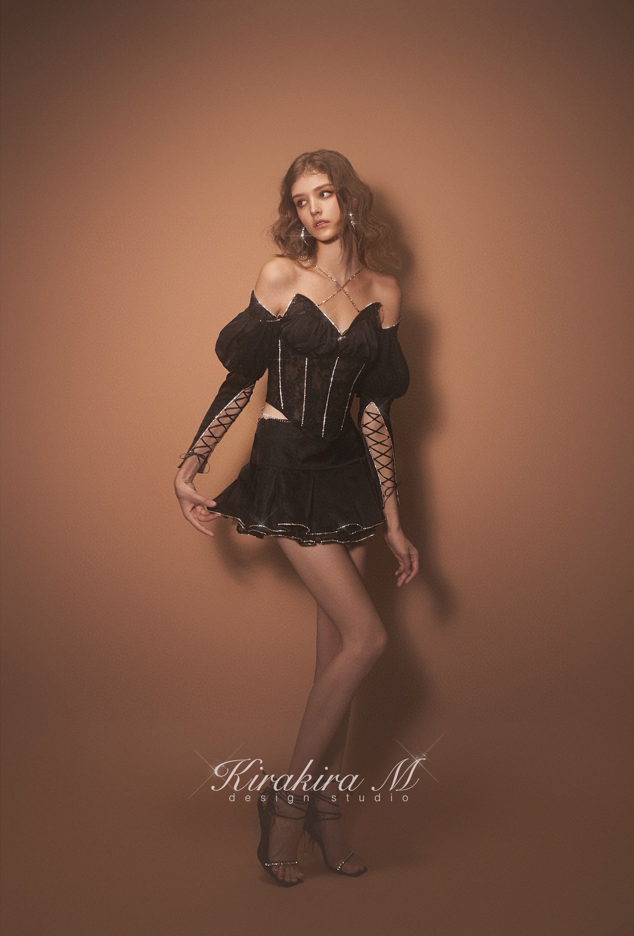 Diamond Lace Fishbone Top