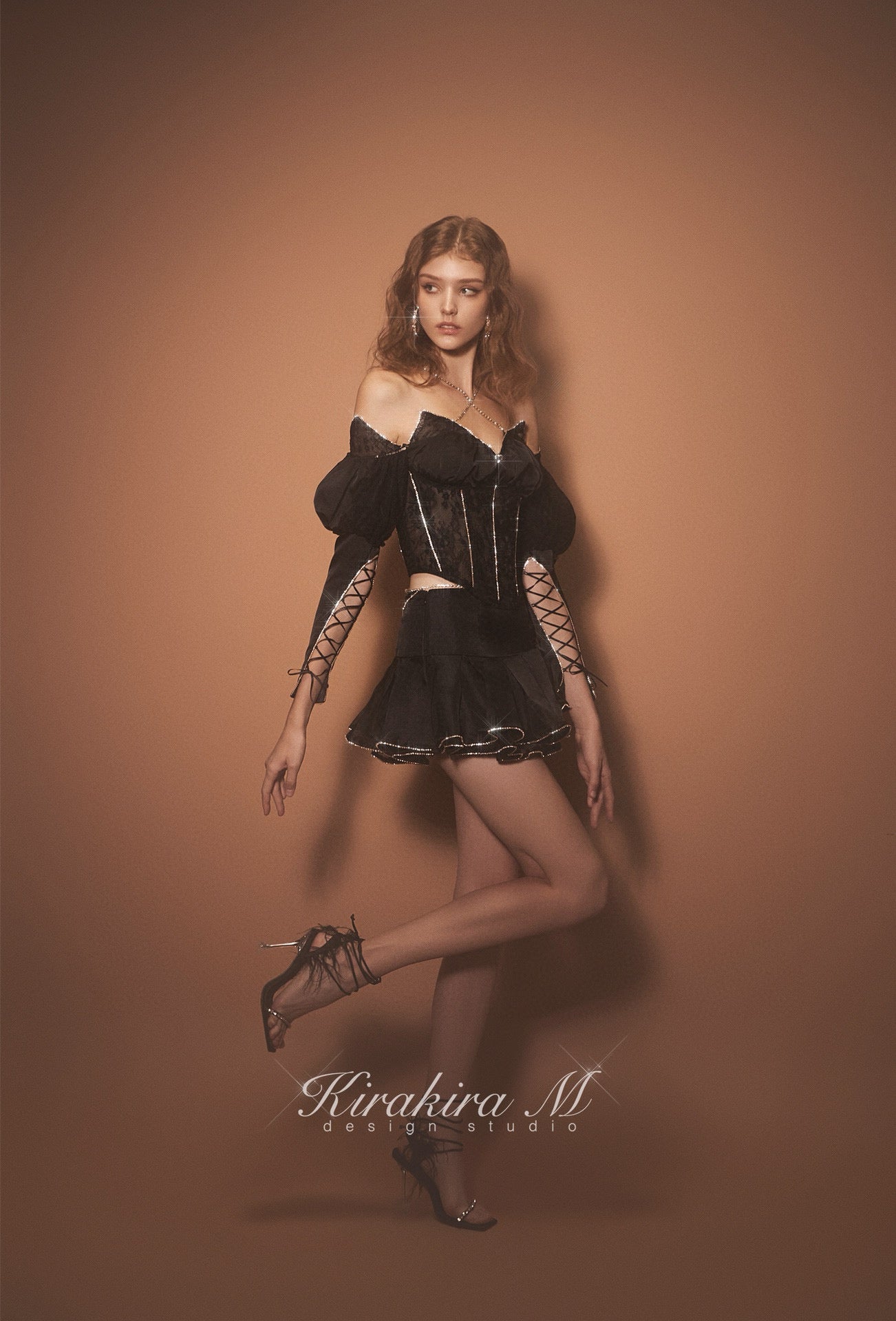 Diamond Lace Fishbone Top