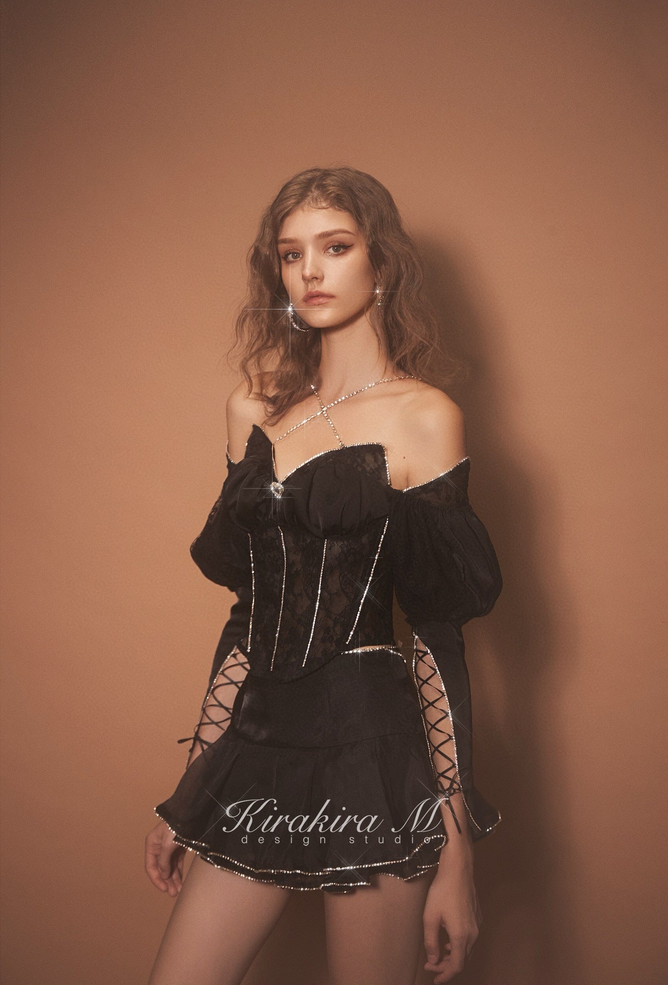Diamond Lace Fishbone Top