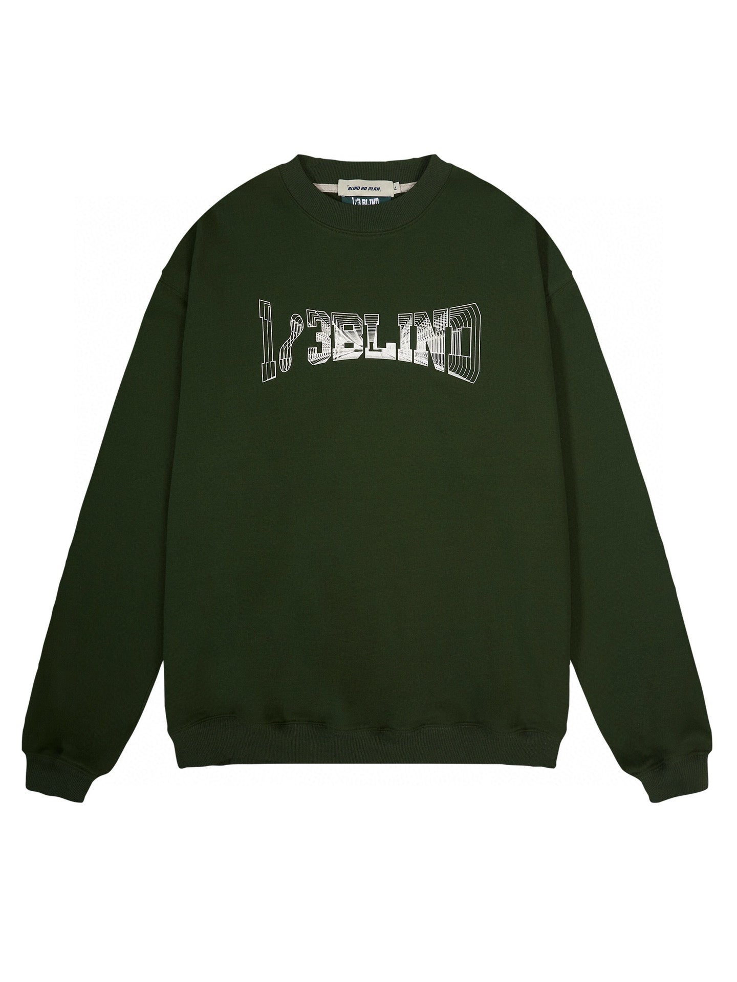 Gradient Letter Print Crewneck Sweatshirt